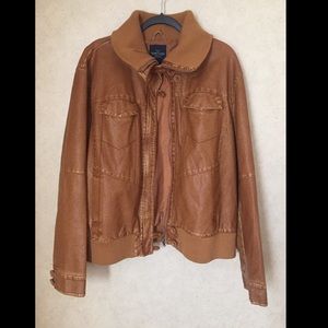 Faded Glory Brown-Tan Plus Size Jacket